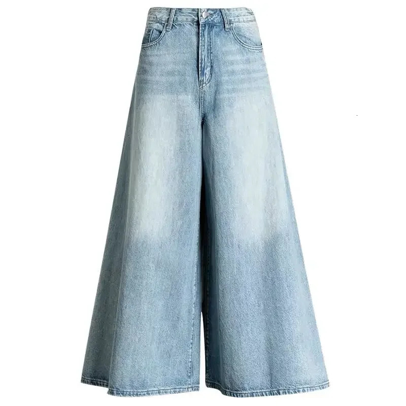 Baggy jeans high waisted womens pants wide summer elegant Aestethic retro clothing 90s Korean Y2k 250403