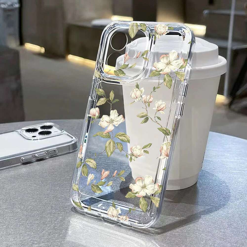 wer Phone Case For iPhone 13 16 11 15 12 14 Pro Max XR X XS 7 8 Plus SE Shockproof Transparent Cover Silicone Soft Fundas