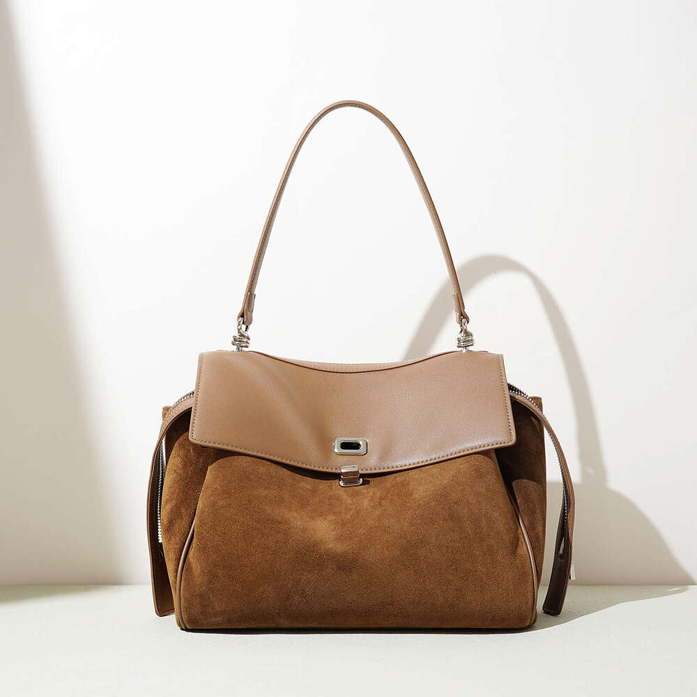 Luxury Bag Designer New Korean Design Handbag Leather Tote Fashion Trendy Cool Single Shoulder Crossbody Underarm Commuter Women S Bag