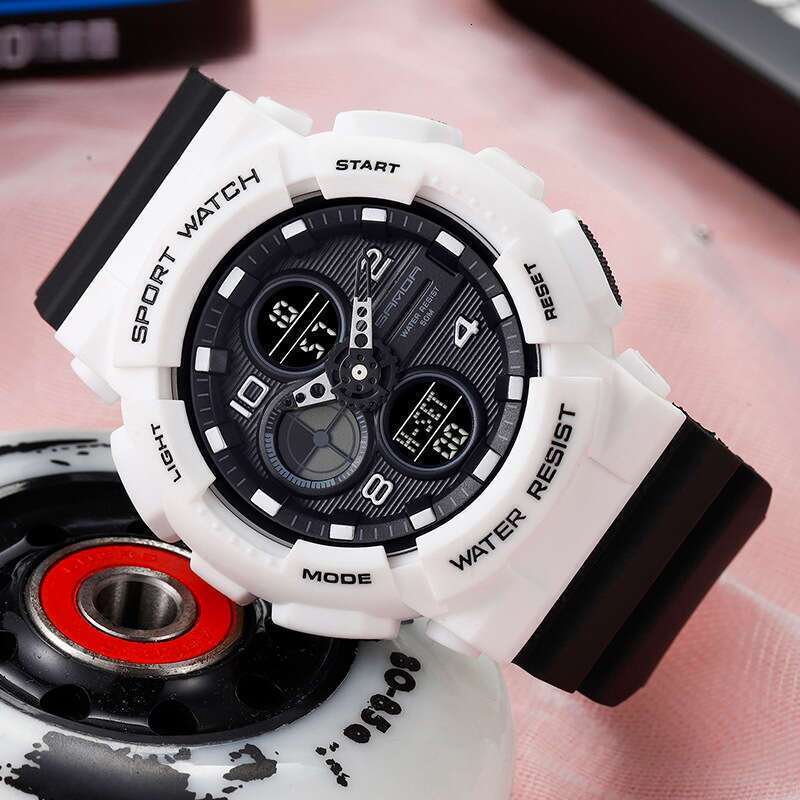 DHwatches Sanda Fashionable Sports Multifunctional Student Electronic Men's Waterproof Quartz Watch