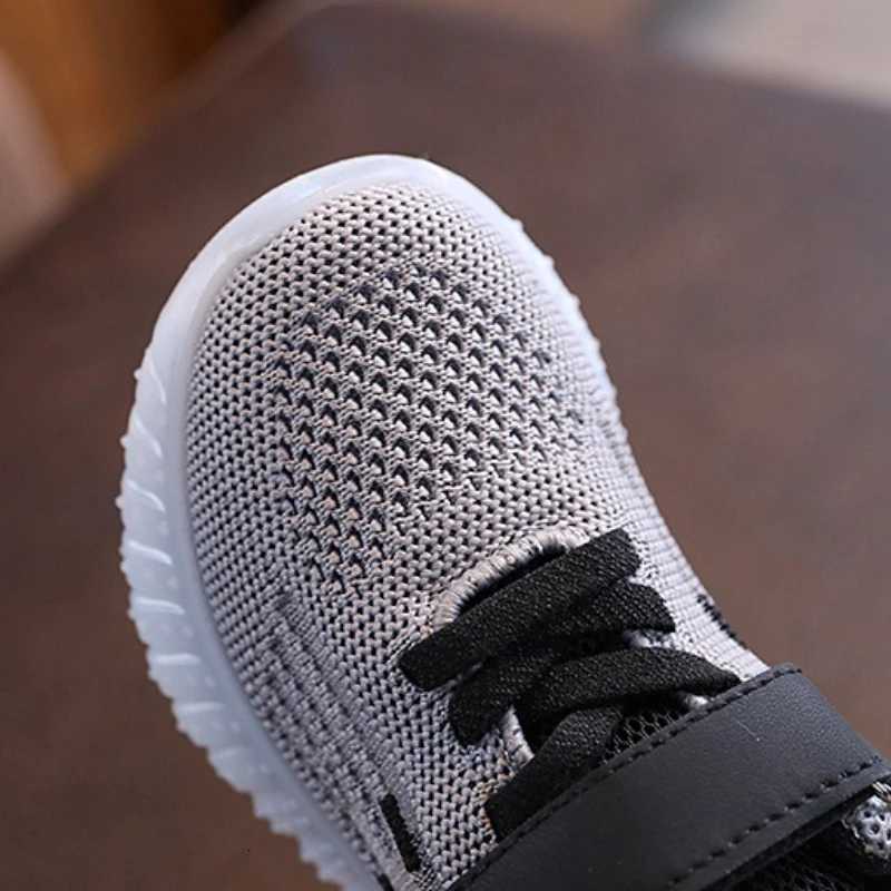 Kid Sneaker 2025autumn New Boy Sneaker Breathable Girl Sports Shoe Mesh Soft Sole Running Shoe Allmatch Kid Shoezapatos De MujerT251105