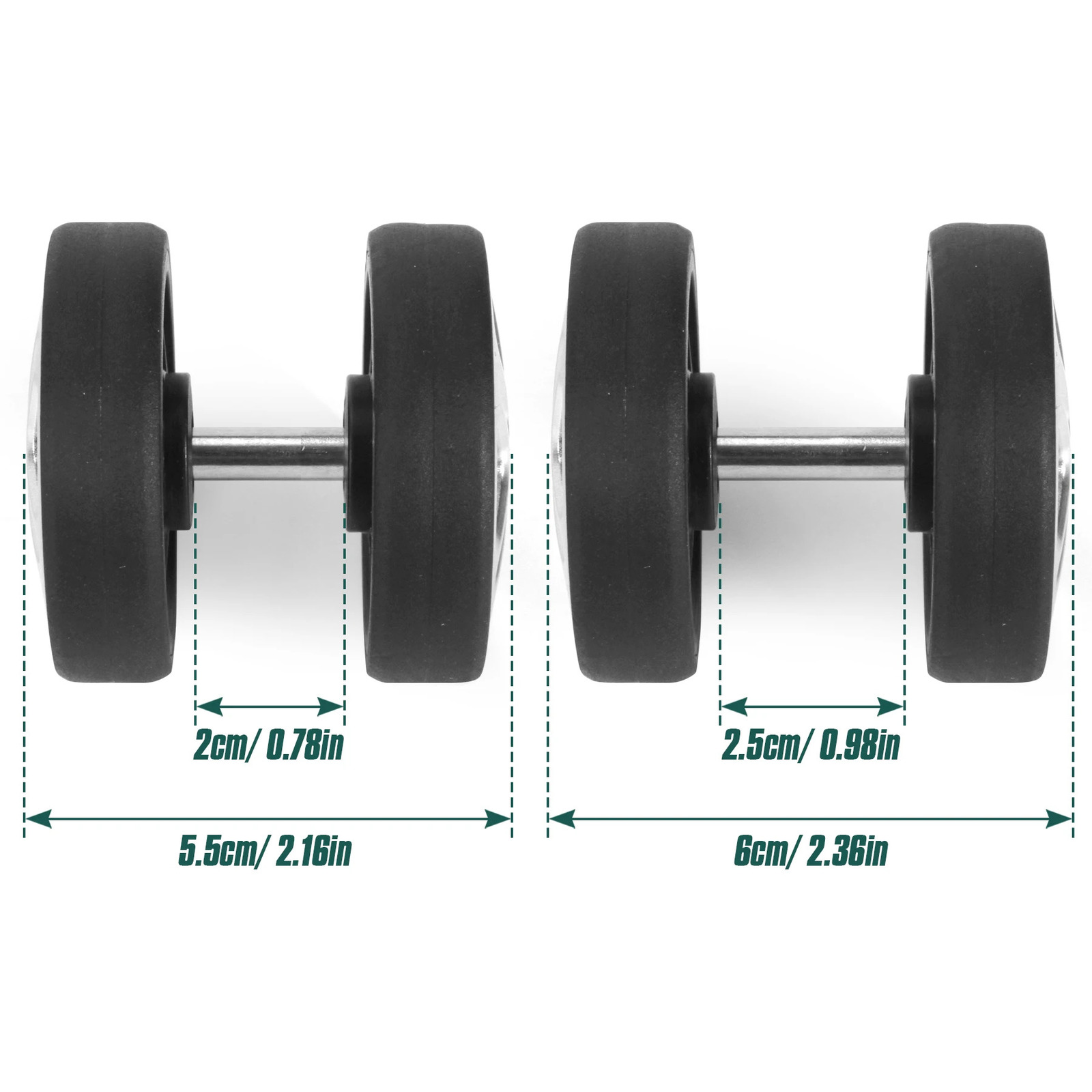 8Pcs Silver Luggage Wheel Replacement with Screw Travel Luggage Wheels Replacement Suitcase Parts 50mm Axles Caster Wheel Repair 251031