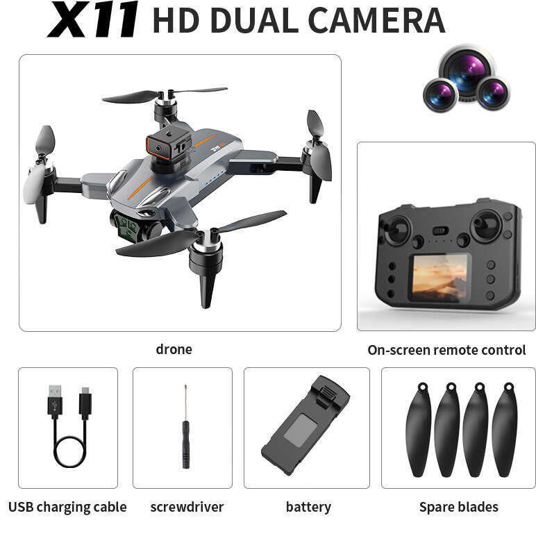X11MAX brushless water bomb drone optical flow positioning screen remote control high-definition aerial photography