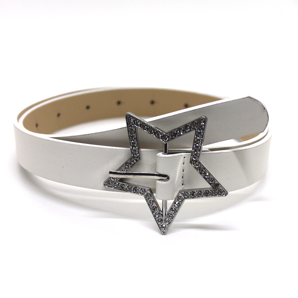 belts for women Y2k designer belt men Designer belt women belts ceinture luxe brown belt New style ins-style hot girl Y2K pink belt Five-pointed star 