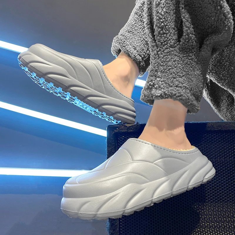 Winter Plush Slippers Unisex Home Sandals Women Orginal Indoor Flat Shoes Soft Men Fashion High Quality Non Slip Bedroom 251031