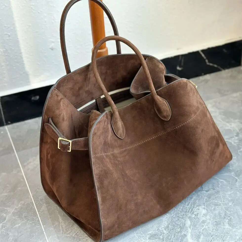 SSS Factory Direct Sale Natural Leather Purely Handmade Soft And Odorless Large Capacity Handbag Shoulder Bag