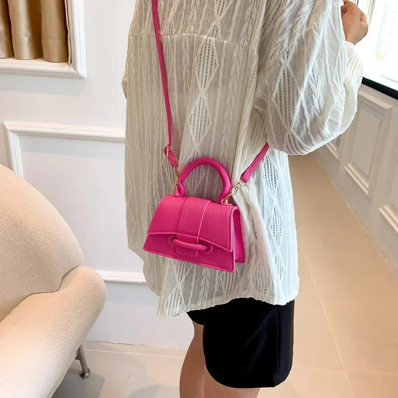 Trend Shoulder Bags Solid Advanced Crossbody Bag Clutch Fashion Mini Purse Shopping Cosmetic Storage Handbag 251030