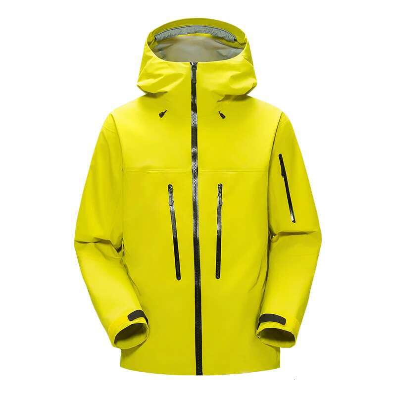 New Outdoor Sports Camping Mountaineering Fashion Men's Windproof British Wind Hooded Simple Storm Jacket