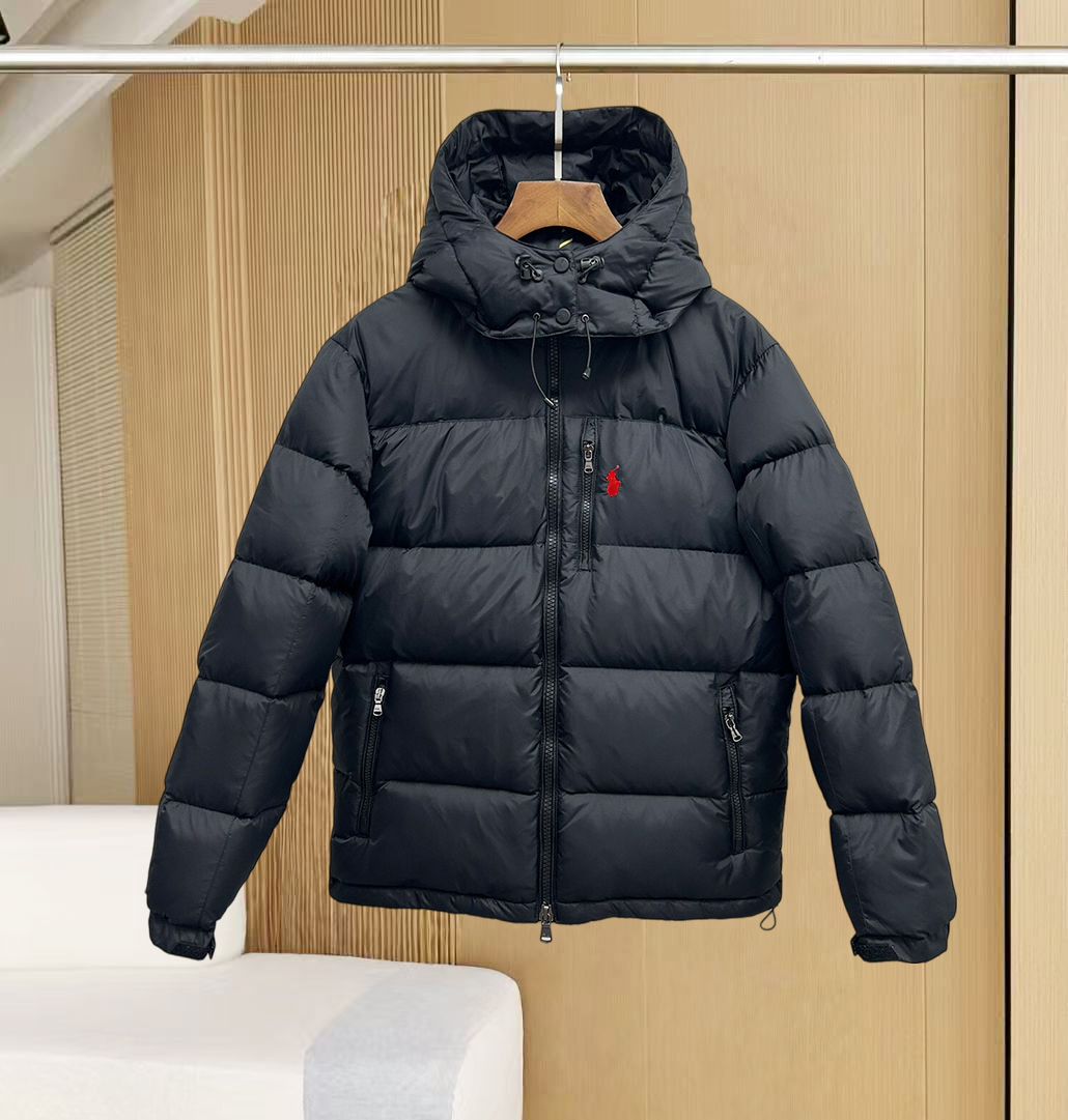 Designer Polos Puffer Jacket Mens Jacket Embroidery Letters Down Coats Thickening autumn awinter keep warm Outdoor