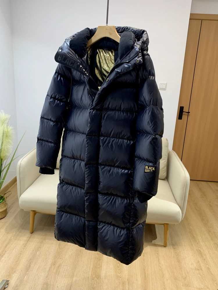 Winter Thickness White Duck Down Jacket Women Long Warmth Fluffy Puffer Coat Hooded Female Fashion Parkas Snow OutwearT251105