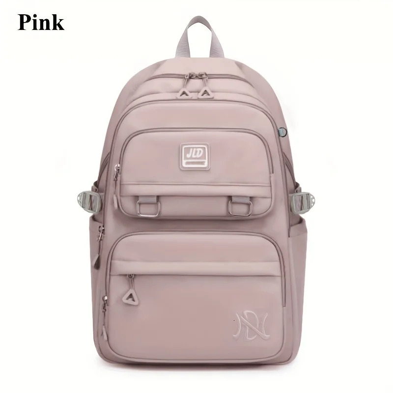 Large Capacity Students Backpack Casual Waterproof Nylon Double Shoulder Bag Fashion Travel College Bag 251104