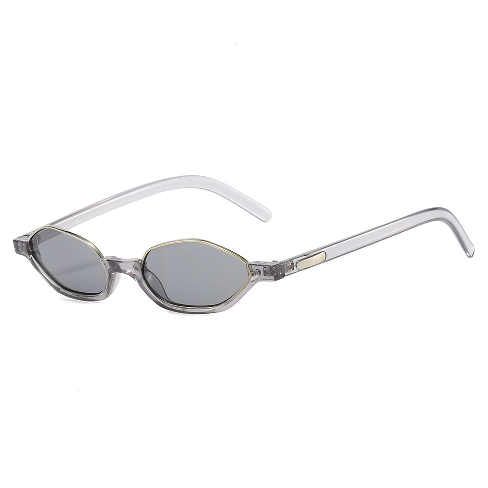 New Semi Rimless Cat Eye Sunglasses Women Lightweight Oval Frame Retro Inspired Trendy Everyday Chic Sun Glasses UV 400 Protection