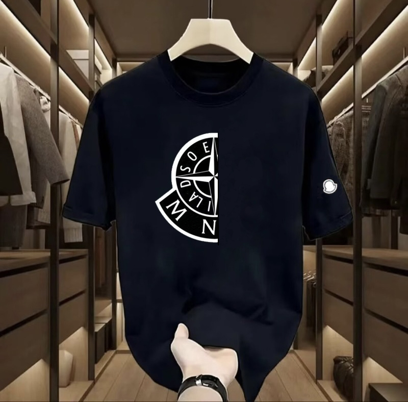 Summer fashion casual brand T-shirts, designer men's casual round-neck pure cotton short-sleeved T-shirts, women's fashionable short-sleeved T-shirts