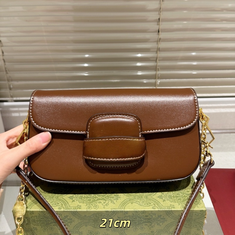 Borsa Sotto Le Ascelle Di Lusso Borsa A Tracolla Firmata Hobo Borsa Da Donna 1955 Borsa Da Cintura Moda Bottoni Dorati Borse Moda 21 Cm Borse Di Alt-image