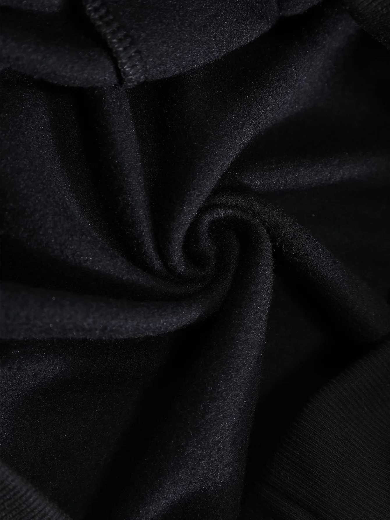 Im Literally Just A Grill and Pink Bow Print Pattern for Autumn and Winter Womens Hooded Sweatshirt Round Neck Casual ClothingT251105