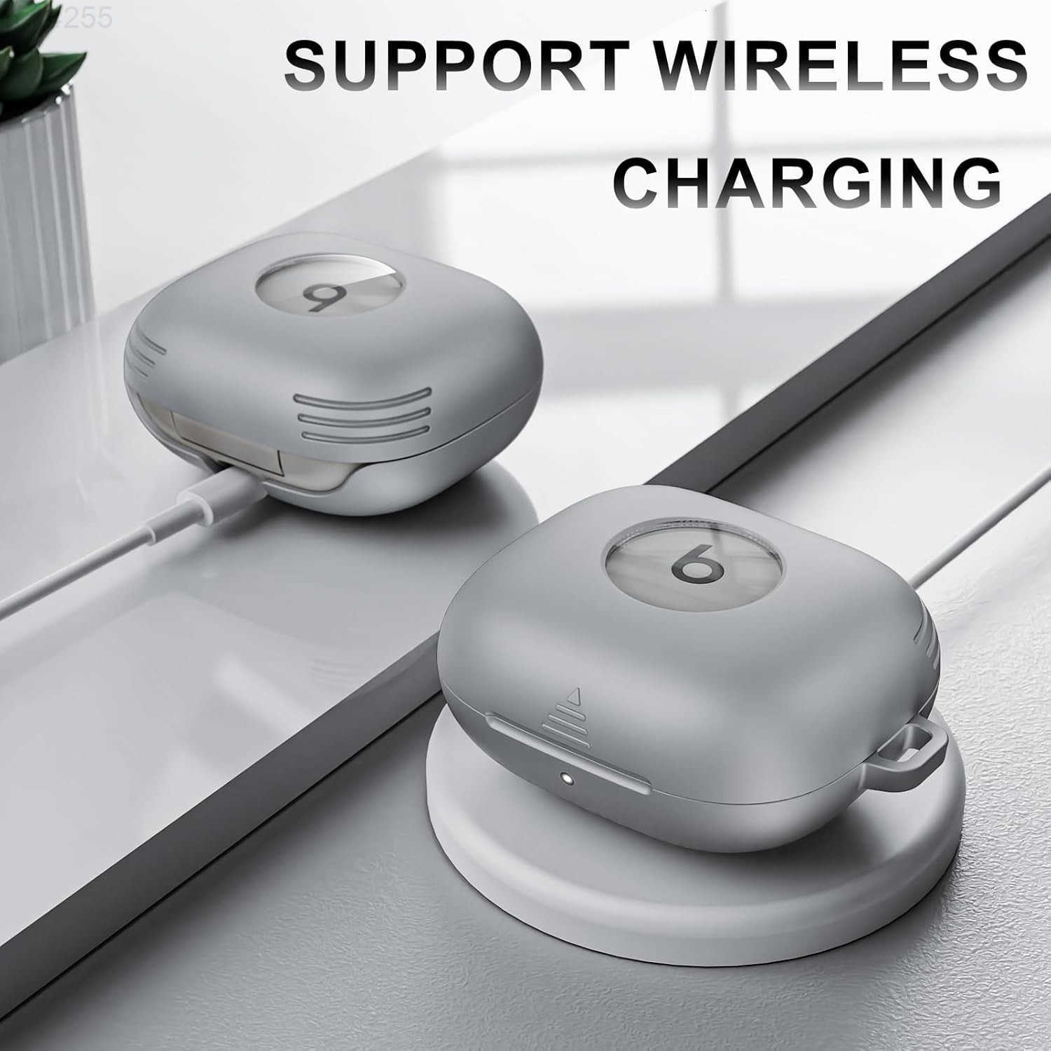 for Beats Powerbeats Pro 2 Case Cover Shockproof Magnetic Case for Powerbeats Pro 2 2025 Wireless Earbuds Magnetic Lock Lid Protective Cover with Clea