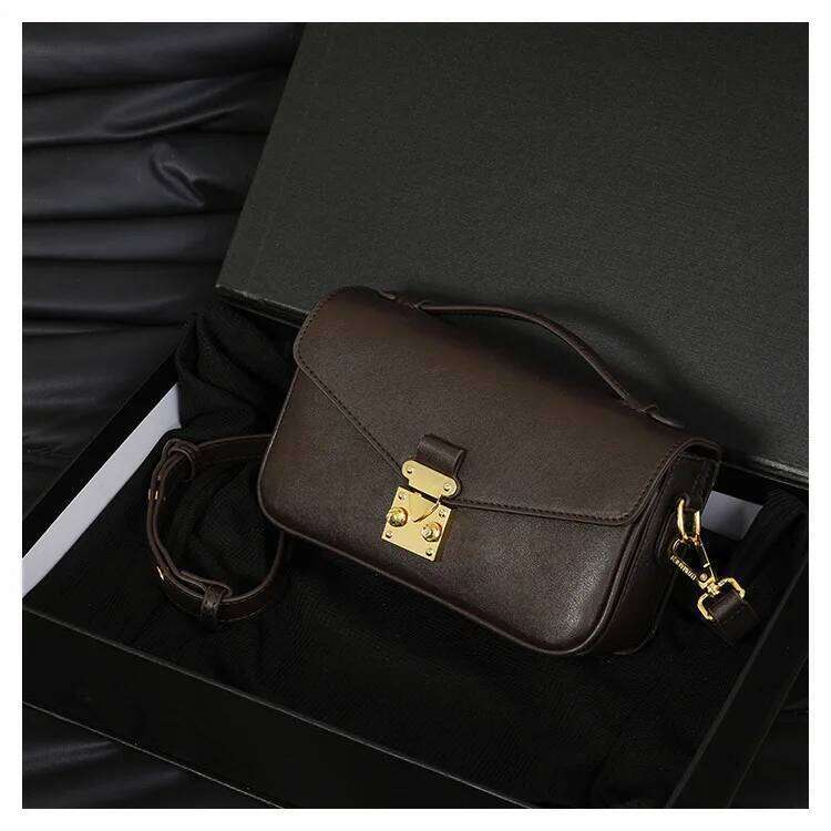 2025 New Light Retro Women's Small Square Bag - Versatile Shoulder/Crossbody For Commute