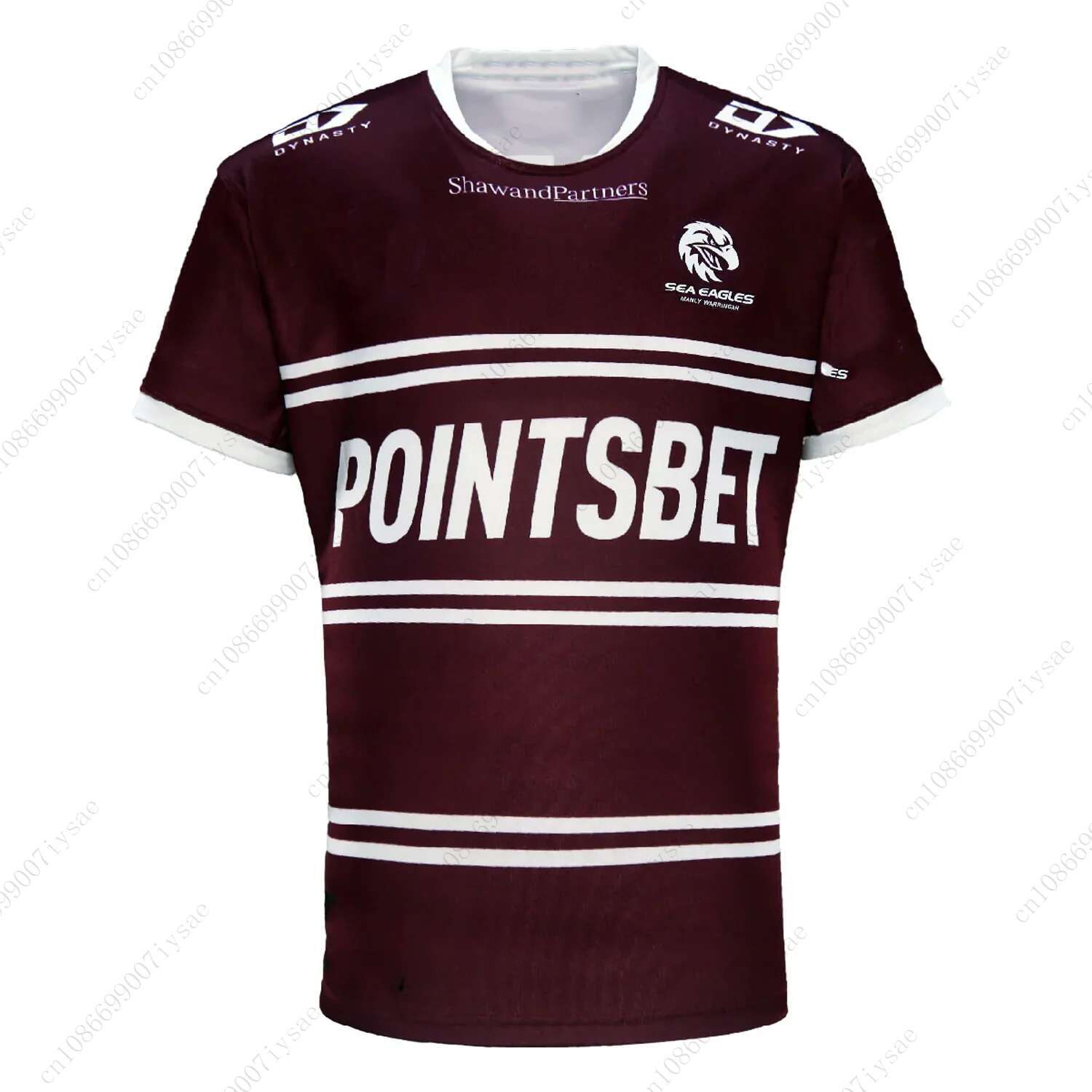 Sea Eagles Team 24 Arrival Man Rugby Summer Fathion Breathable New Training Jersey Football Oversized For Adult&Kid