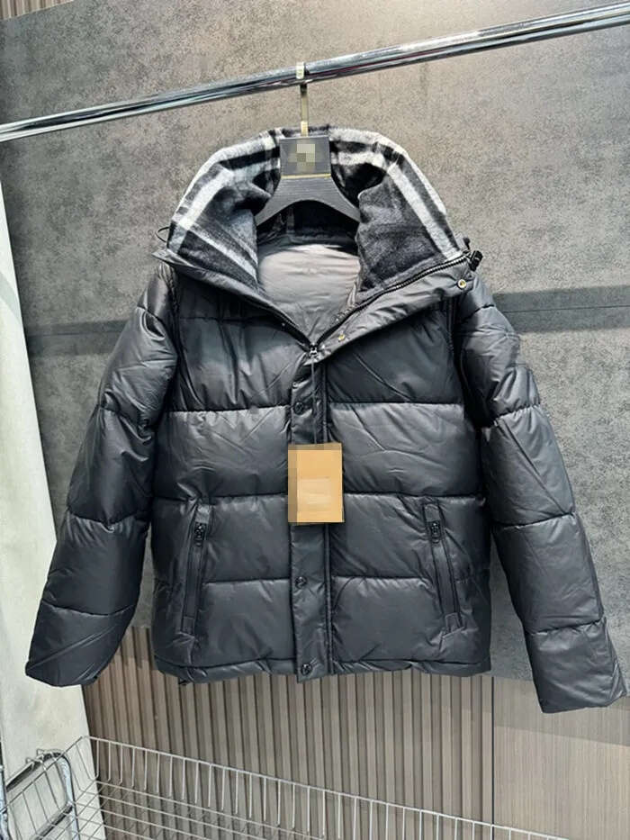 Mens jacket mens coat winter thick warm jacket coat outwear thickened hooded jacket warm couple top hooded designer jacket