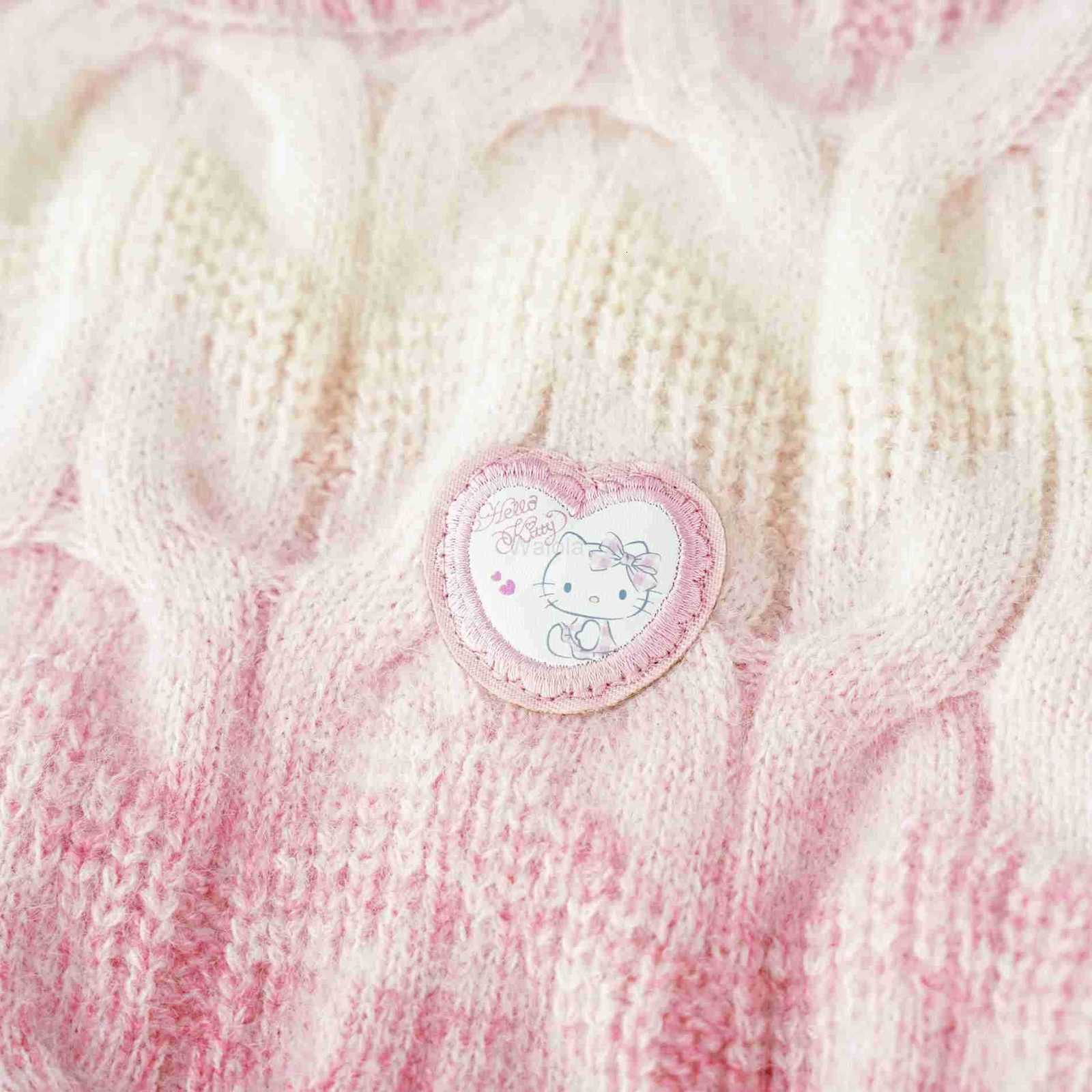 Sanrio HelloKitty Winter Girls Sweater for Kids Stylish Childrens Clothing H251105