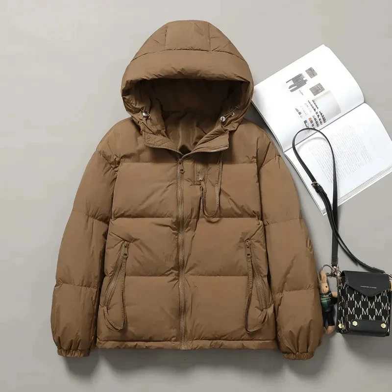Women Jacket 2024 New Autumn Winter Parkas Female Down Cotton Coat Femme Casual Short Warm Basic Outerwear Ladies Tops OvercoatT251105