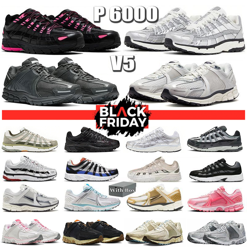 free shipping P600 P6000 Pink Foam Vomero 5 Gold Running Shoes Photon Dust Metallic Silver Women Mens Trainers Dark Grey Black White Runner Sneakers EUR 36-45