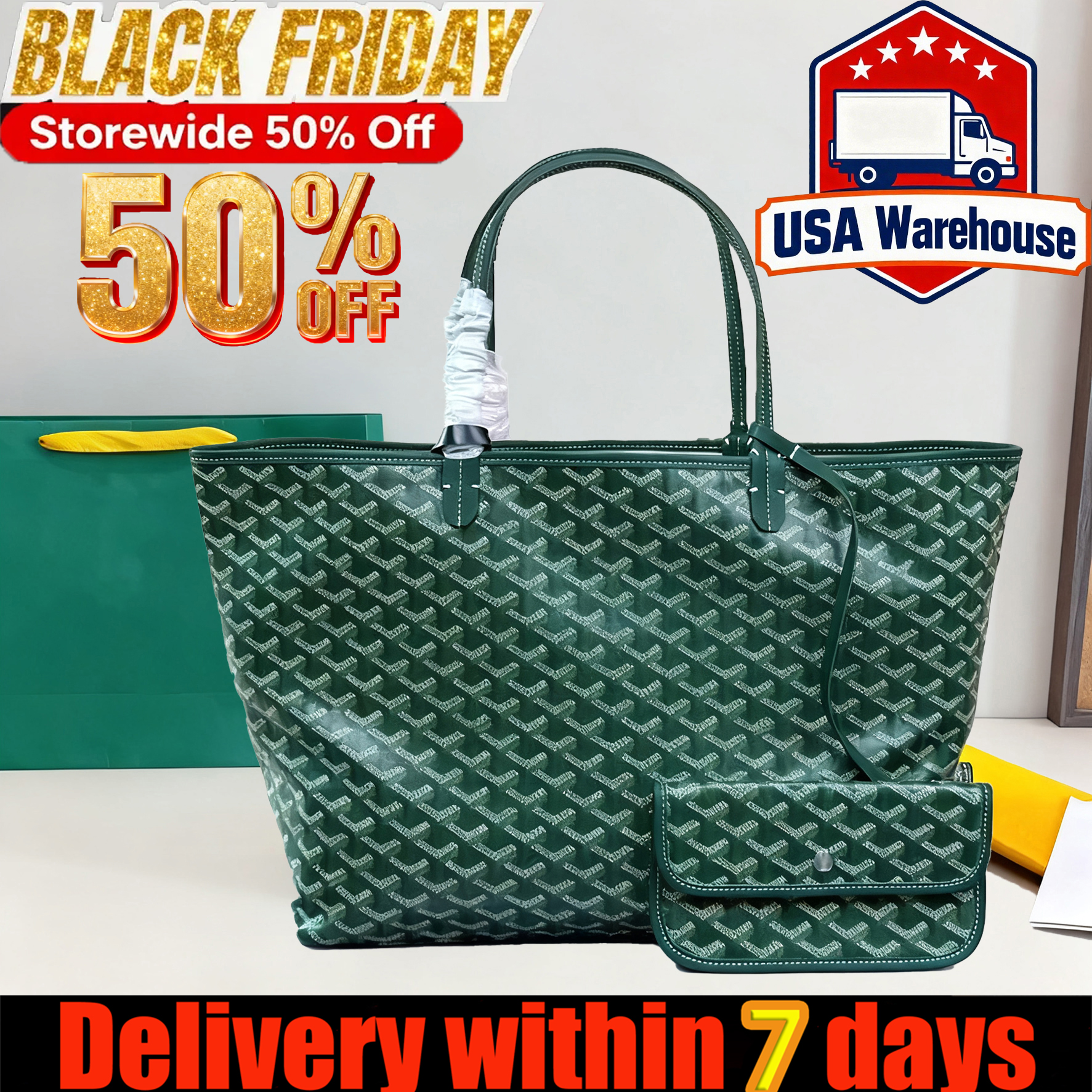 Tote Bag Designer Bag Shoulder Bag Women's Luxury Bag Canvas Wear-resistant Beach Bag Reinforced Edge Double-sided Usable Tooth Print Commuting Shopping bag Handbag