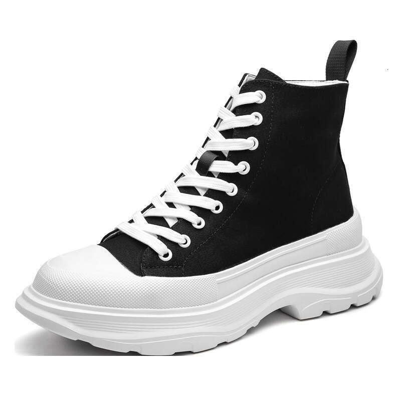 Canvas men's high top Martin 2022 new summer breathable casual board shoes Tiktok boots