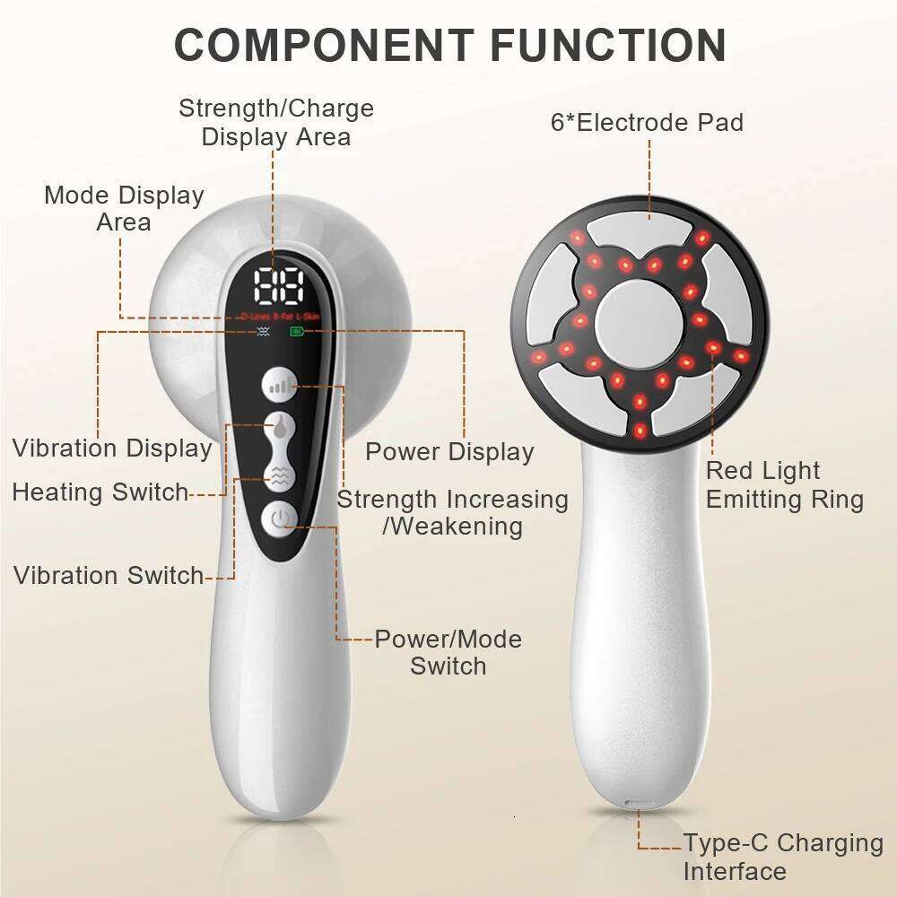 Electric Slimming Massage Fat Remover Vibrating Cellulite Massager Body Shaping Hine For Belly Waist Arm Leg Butt