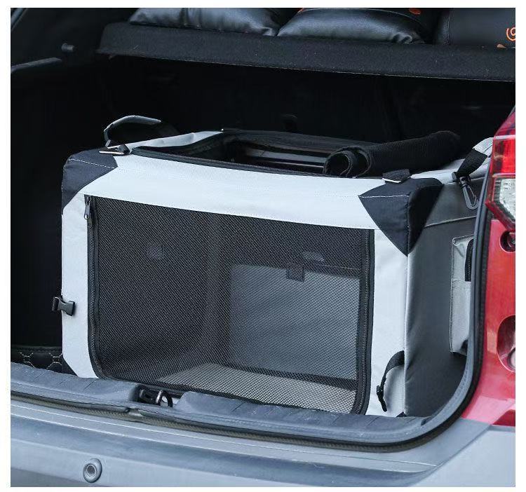 Folding car cat cage out portable pet tent cat kennel portable four seasons general rear trunk available