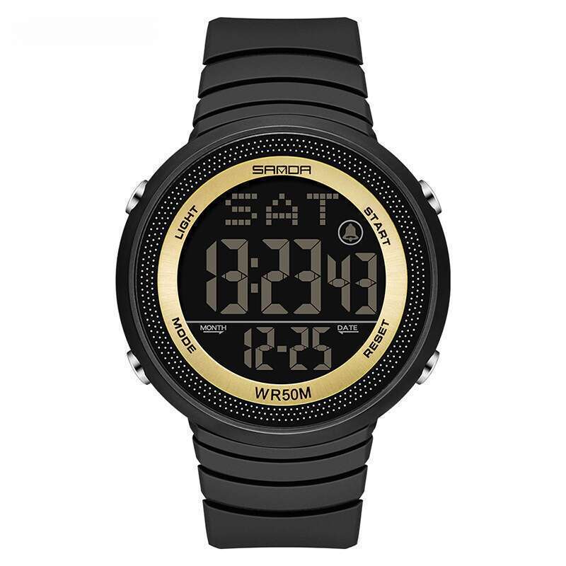 DHwatches Sanda Brand Hot-Selling Electronic Simple Personality Luminous Men and Women Wristwatch Multi-Functional Student Outdoor Sports Watch