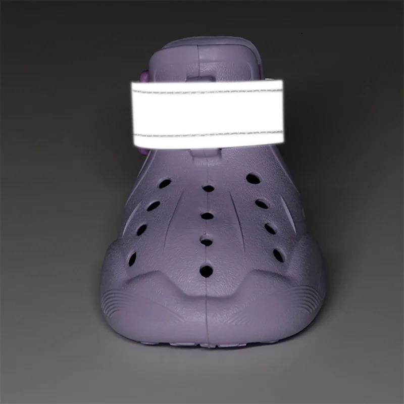 4pcs/set Water Proof Dog Shoes Summer Dog Sandals Anti-slip EVA Pet Dog Boots for Small Medium Large Dogs To Walking Running 250402