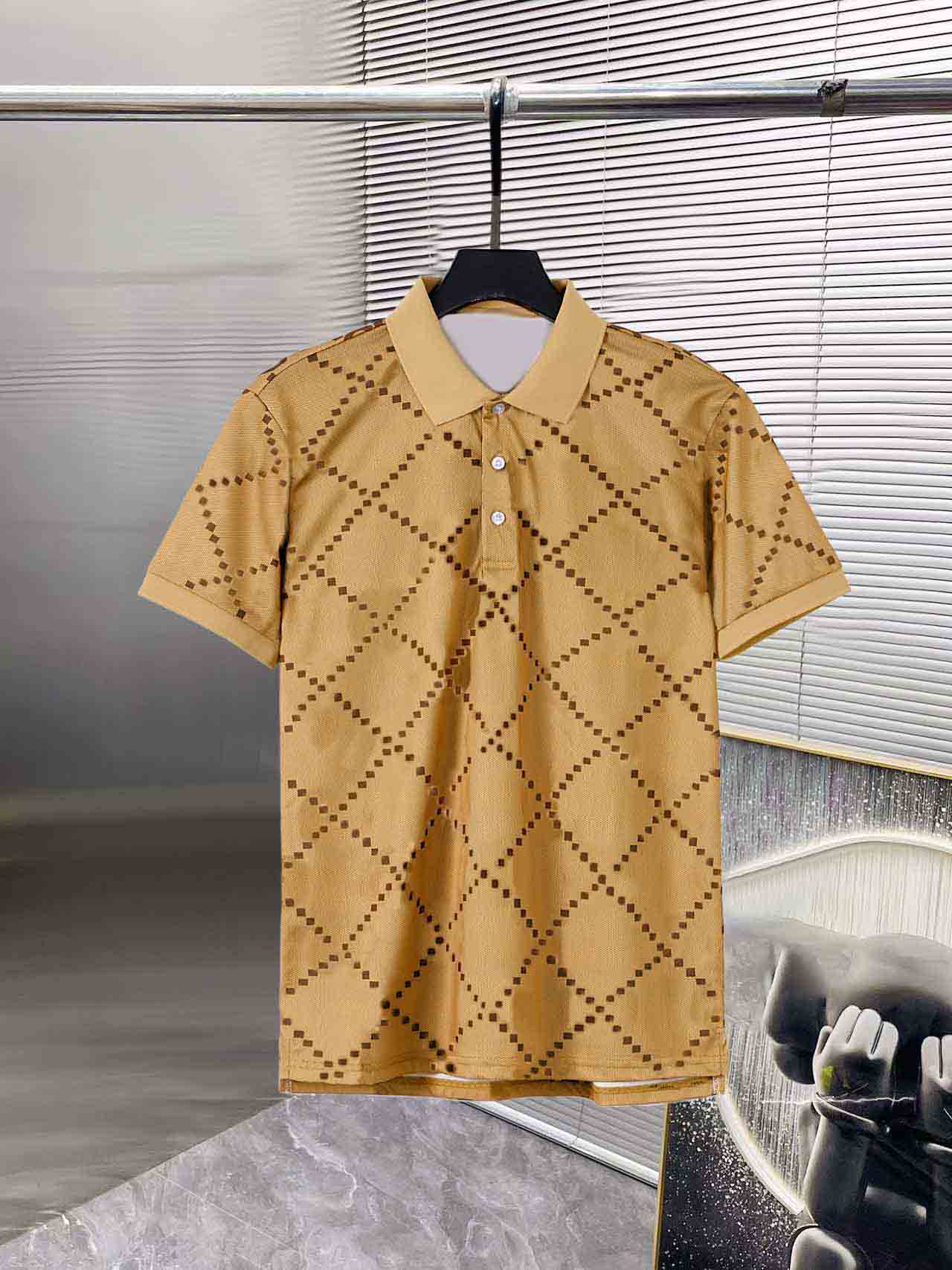 2026 Mens Polo Shirt Fashion Men's T-shirt Designer Polo Shirt Collar Breathable Top Summer Business Shirt Asian size M--XXXL