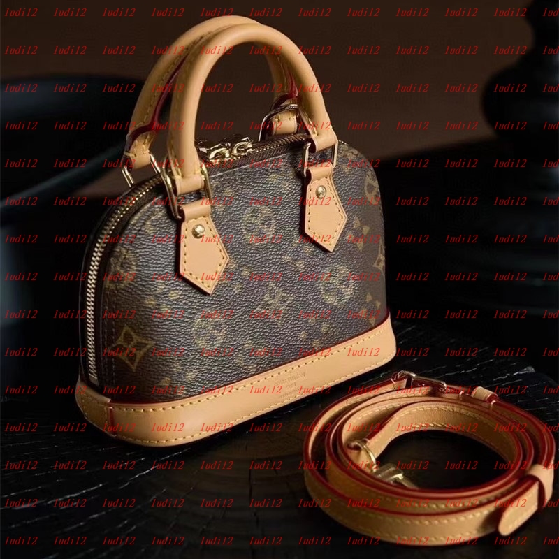 10a almas bb Womens crossbody shoulder bag Original designer handbag mirror quality leather chain bag tote luxurys bag embossing shell bag wallet underarm Bag