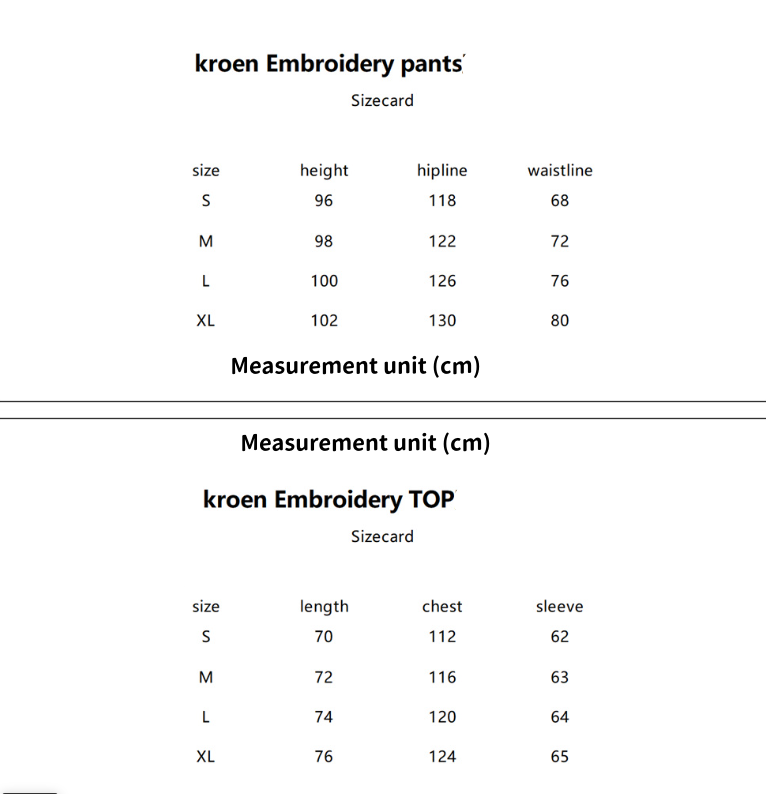 KROEN Men's Pants KROEN Business Attire Hoodie Set Quality Cotton Gray Black Jogger Drawstring Stripe Stitching Men Women Classic Embroidery Kroe