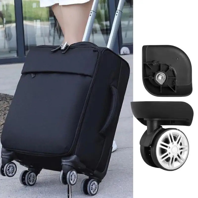 2Pcs Silent Luggage Wheels Replacement Wheels Suitcase Wheels Luggage Spinner Caster Box Trolley Accessories For Suitcases 251031