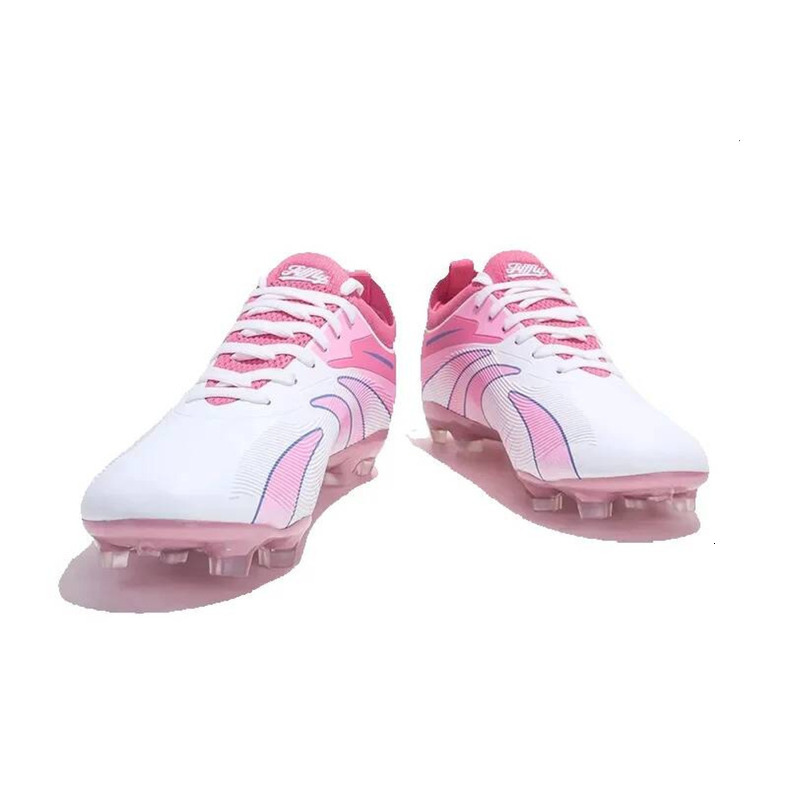 Jifffly Men's FG Long Spike Single Shoes Fashion Design Youth Training Competition Student Professional Sports Sneakers