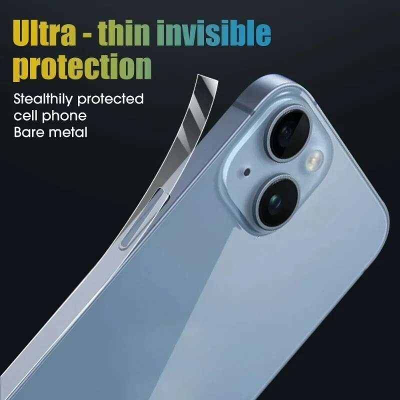 Hydrogel Side Protective Sticker Film 15 14 Plus 13 Pro Max Anti-Scratch Frame Phone Border Covers For iPhone 16