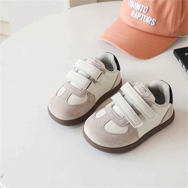 New Spring/Autumn Children Shoes Leather Breathable Kids Casual Shoes Non-slip Fashion Toddler Girls Boys Sneakers EU 22-30T251105