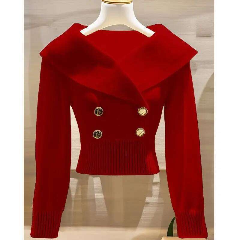 Women's 2025 New Fashion Autumn Long-Sleeved Temperament Casual Knitwear Female Pullovers Sweater Designer Sweater Bear Sweater