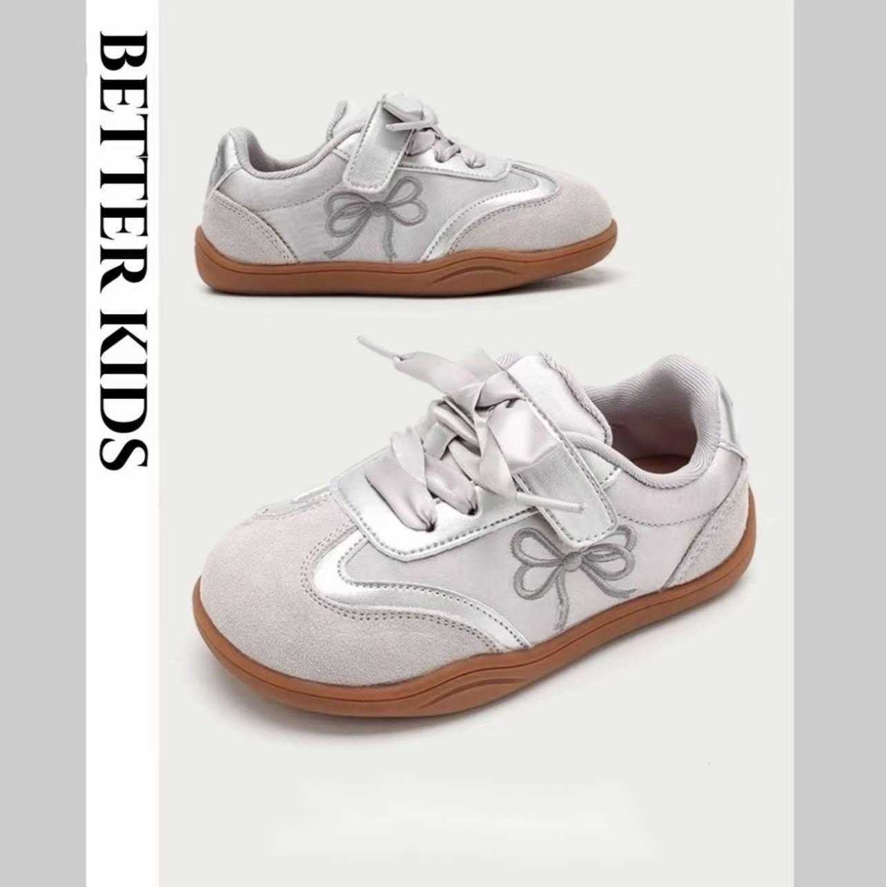 BETTER KIDS/Good Kids Girls Sneakers 2025 New Childrens Spring and Autumn Breathable Training Shoes Casual Shoes W251105