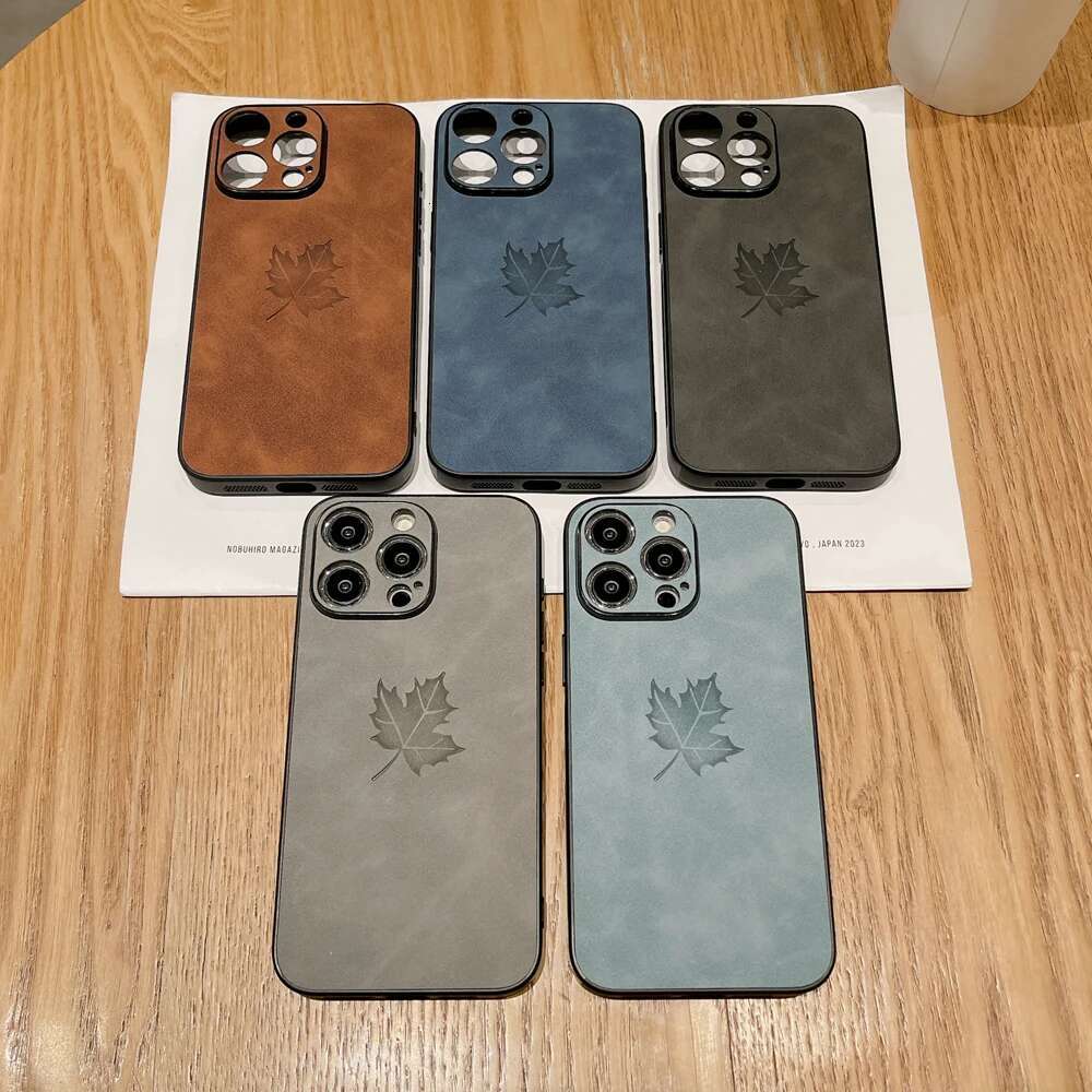 Leather Retra Case For iPhone 16 15 14 13 12 11 Pro Max Plus iPhone15 iPhone14 iPhone13 iPhone12 iPhone11 Comfortable Full Cover