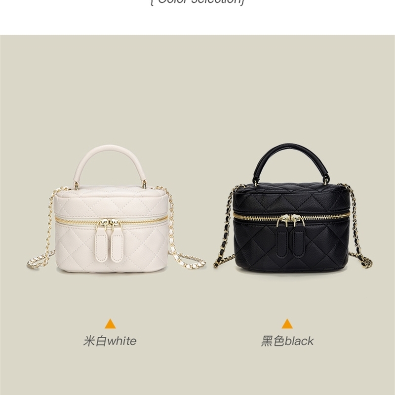 Mini Quilted Chain Diamond Checkered Womens Crossbody Bag Fashion Handbag High Quality PU Small 251030