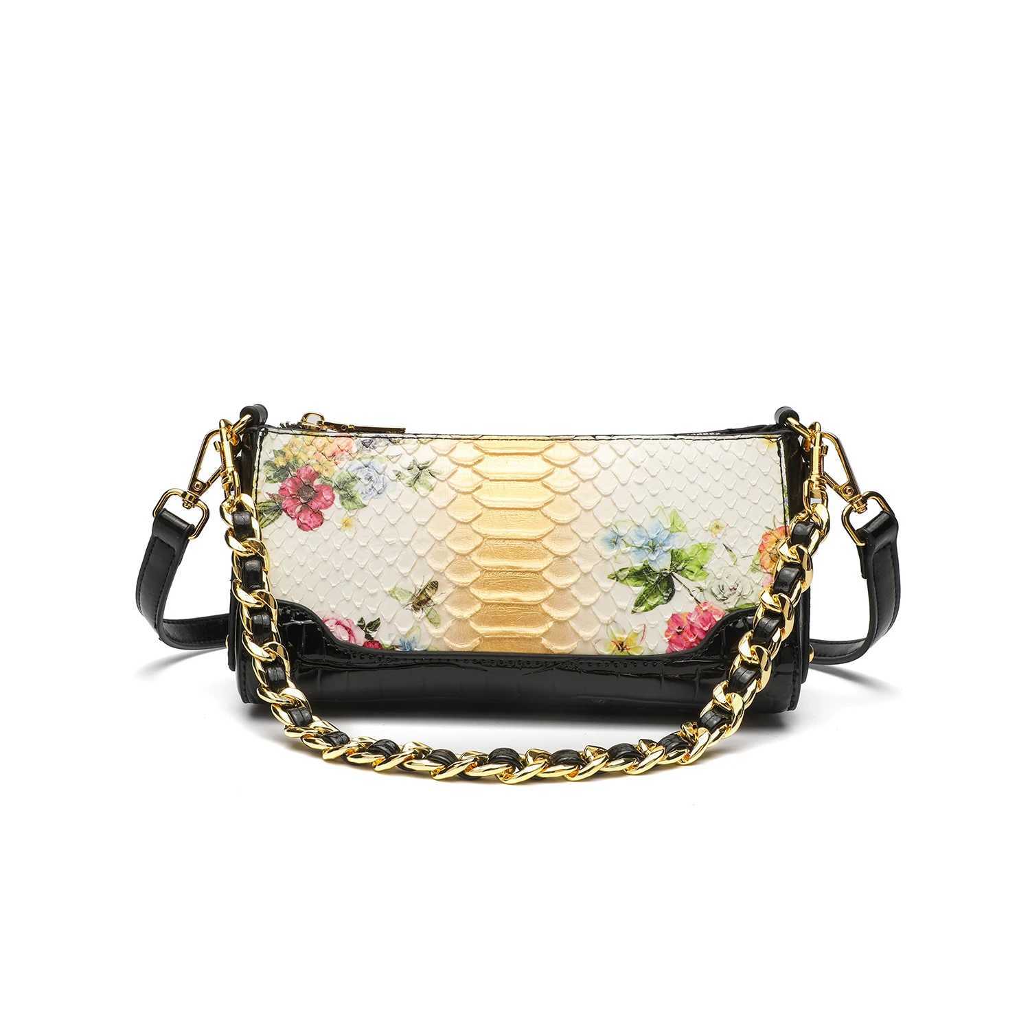 2025 New Crocodile Embossed Shoulder Bag - Stylish Triangular Crossbody Purse with Magnetic Crocodile Embossed Shoulder Bag Versatile Wome Z251104