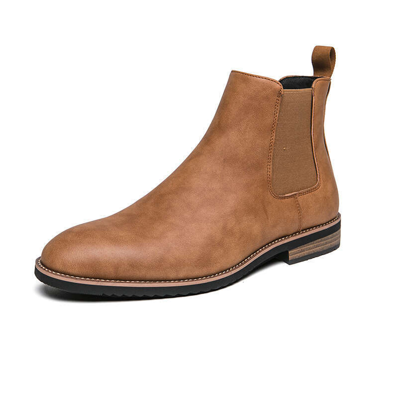 Chelsea plus size 45 46 mid top 2023 autumn/winter men's British Martin boots