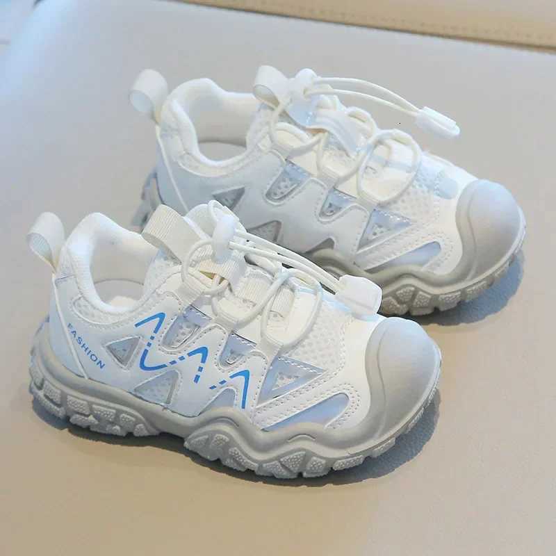 Kids Sneakers Boys Girls Outdoor Running Footwear Non-slip Rotary Buckle Children Casual Sports Shoe Hiking Mountaineering ShoesT251105