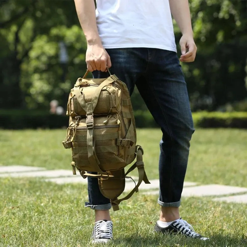 Rilibegan Chest Bag Waterproof Oxford Single Shoulder Bags Tactical Big Capacity Crossbody Camouflage 251030