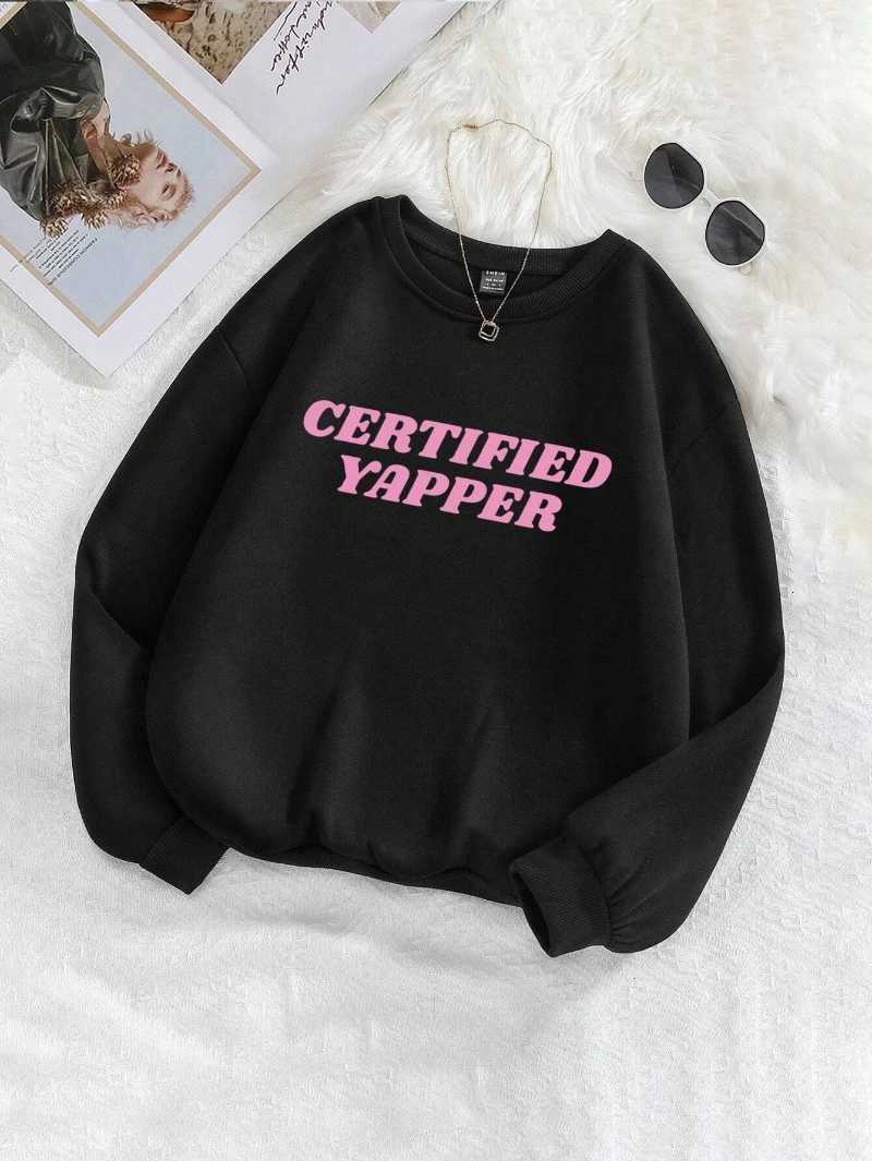 Trend Womens Sweatshirts Made In The Image Of Gad Printing Pullover Comfortable Crewneck Fleece Soft Hoodie Fashion ClothesT251105