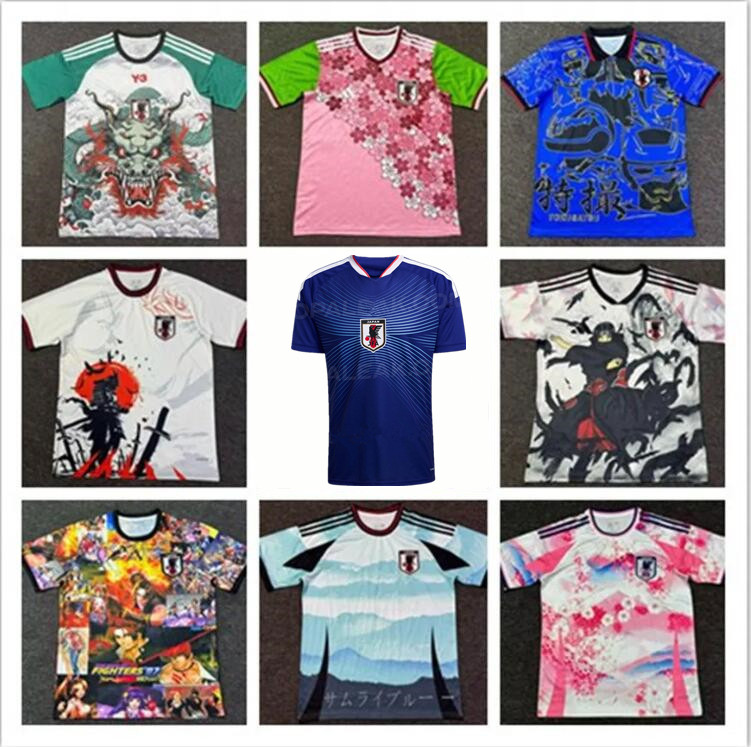 2026 Japan Soccer Jerseys Fans players Cartoon ISAGI ATOM TSUBASA MINAMINO HINATA MITOMA 25 26 Japanese uniform MEN Football Shirt Chinese dragon