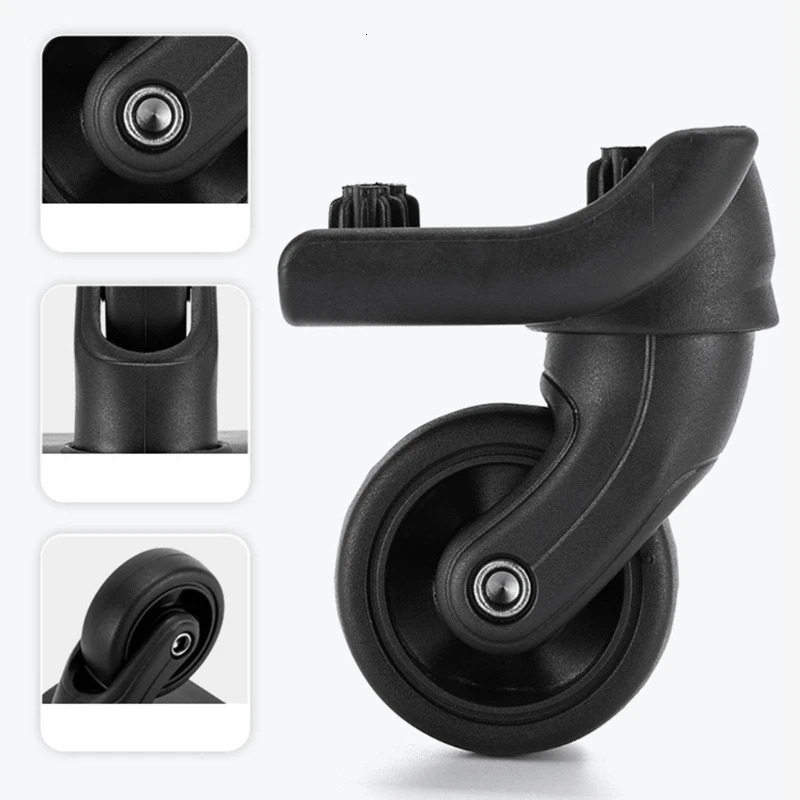 4pieceset Suitcase Wheels Convenient Lightweight Luggage Wheels Effortless Mobility Functionality for Travel Durable 251031